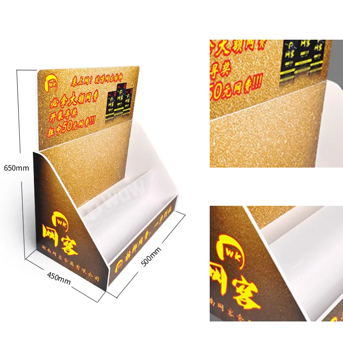 Counter PVC Display Stand Customized