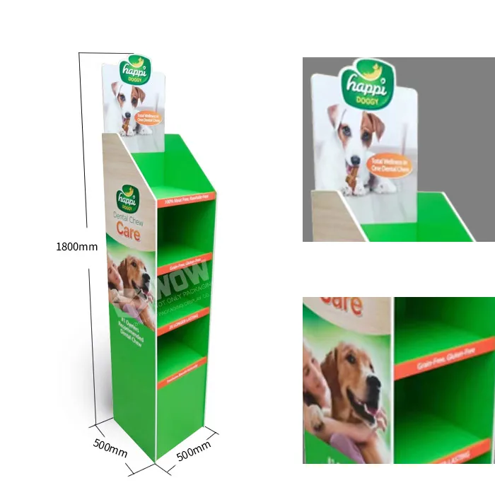 Factory Supply Customized PVC Display Shelf 