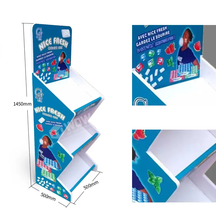 Display Stand PVC Material 