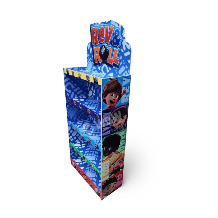 Supermarket Magnetic PVC Display Stand