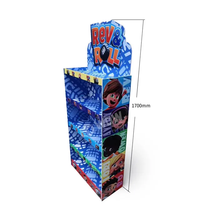 Supermarket Magnetic PVC Display Stand