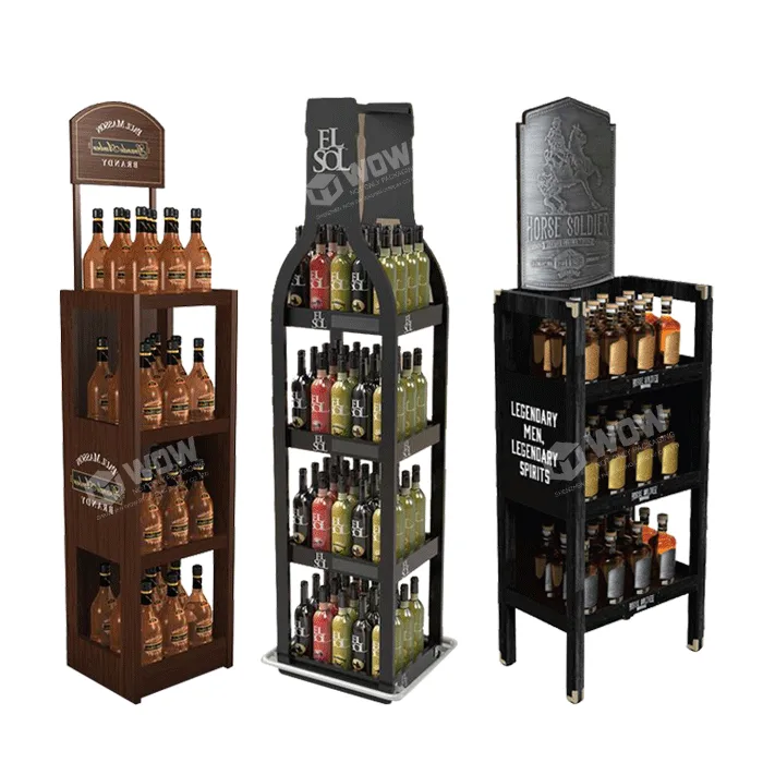 Customized Floor Display Metal Display Rack