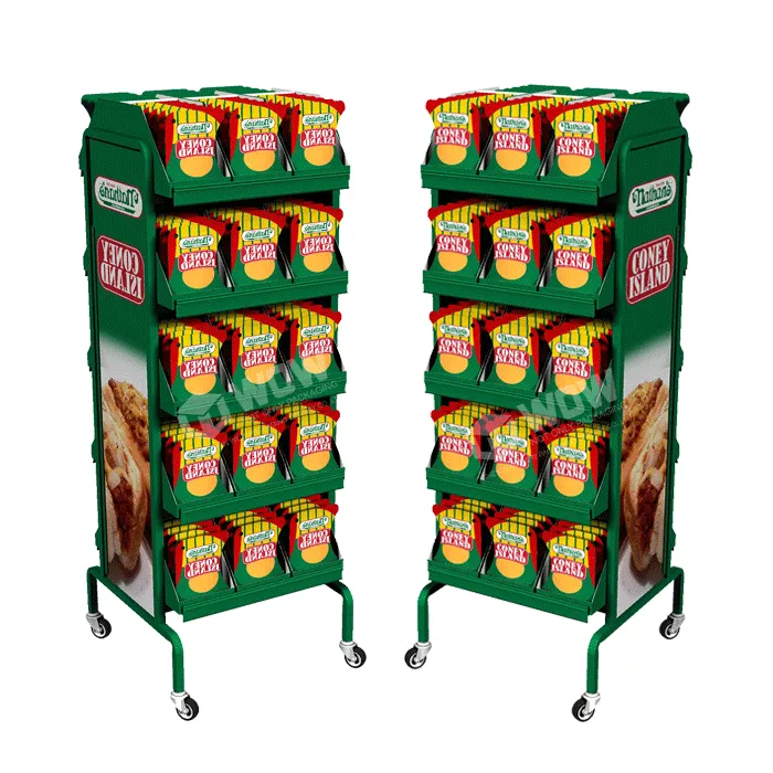 High Quality Metal Food Display rack