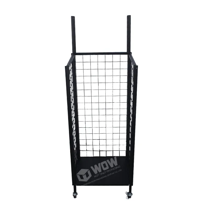 Metal Dump Bin Display