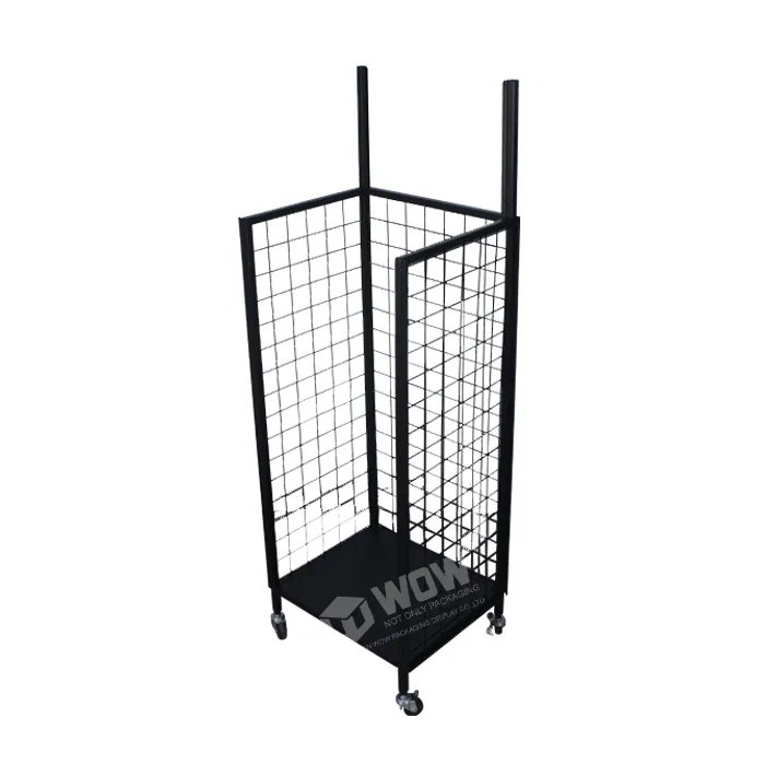 Metal Dump Bin Display