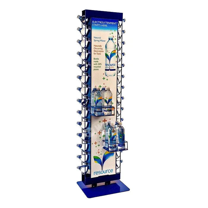 Metal Water Bottle Display Stands