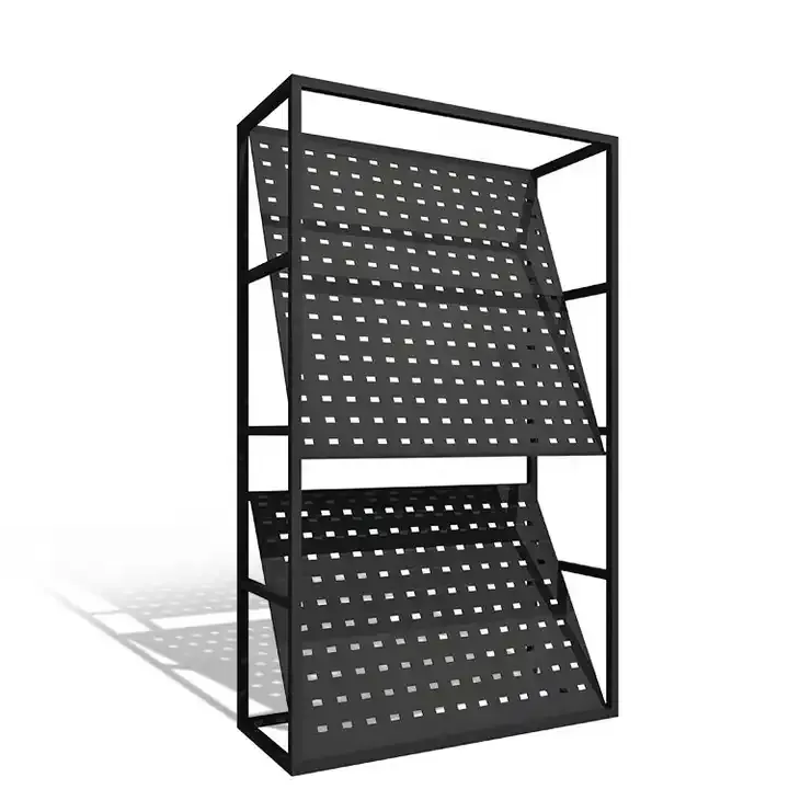  Metal Pegboard Display Rack for Marble 