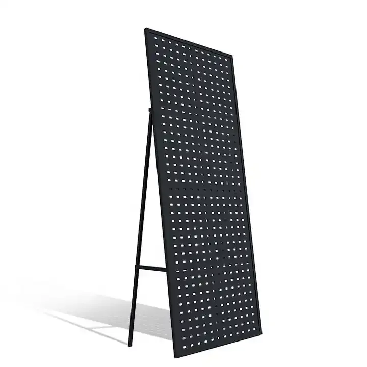  Metal Pegboard Display Rack for Marble 