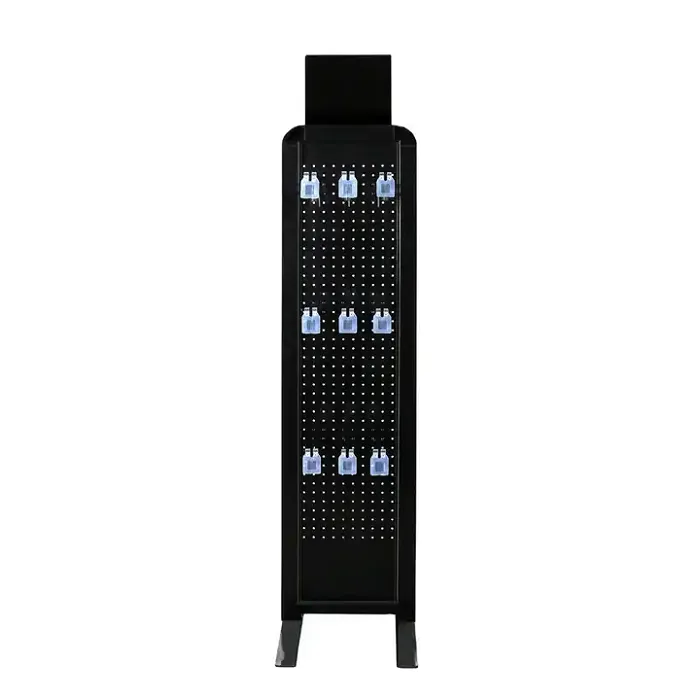 Metal Pegboard Display Stand