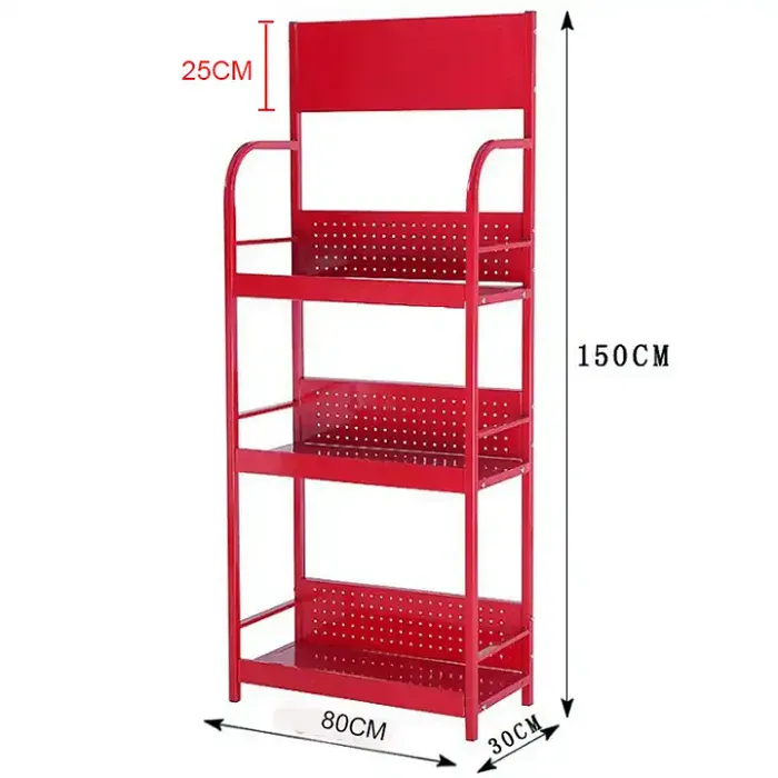 Metal Snacks Display Stand For Market