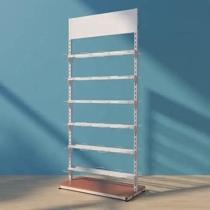 Double Sided Basketball Metal Display Stand 