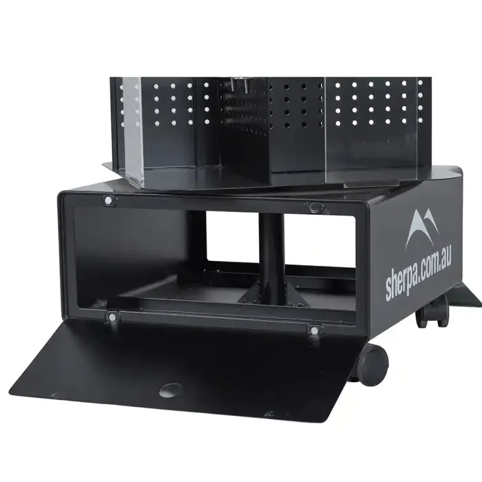 4 Sides Pegboard Rotating Shelf 