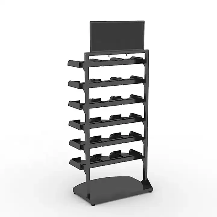 Can Hold 18 Trucker Hat Metal Display Stand