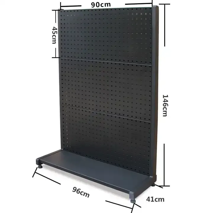 Matel Pegboard Hook Tool Display Stand