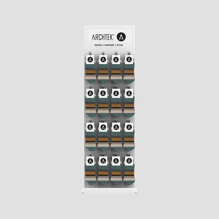 Metal Sock Floor Display Stand 
