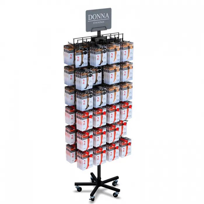 Metal Hanging Accessories Floor Display Stands