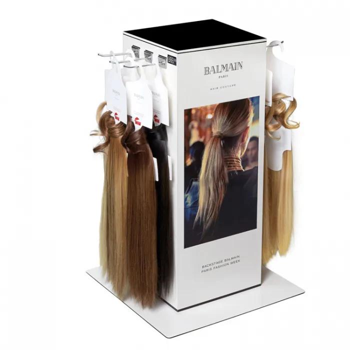 Metal 4-Way 30Cm Hair Extension Display Stand