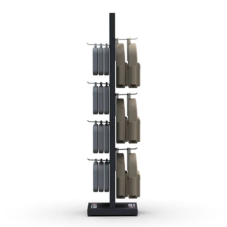 Metal Pegboard Store Bag Display Stand