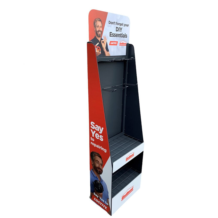 Custom Design Metal Floor Display Stand for Retails Shop Store Fixtures