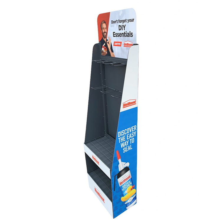 Custom Design Metal Floor Display Stand for Retails Shop Store Fixtures
