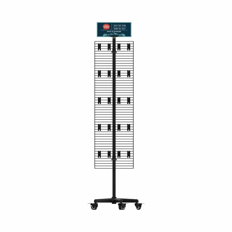 Custom Wire Sock Display Stand Retail Sock Spinner Rotating Sock Rack