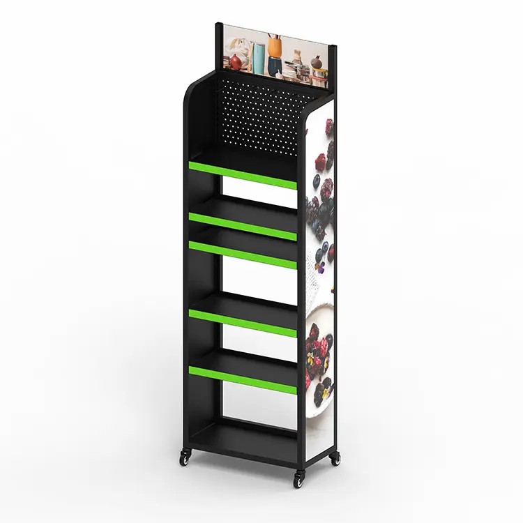 Tea Cup Coffee Cup Mug Display Shelf Retail Store 6 Tier Metal Floor