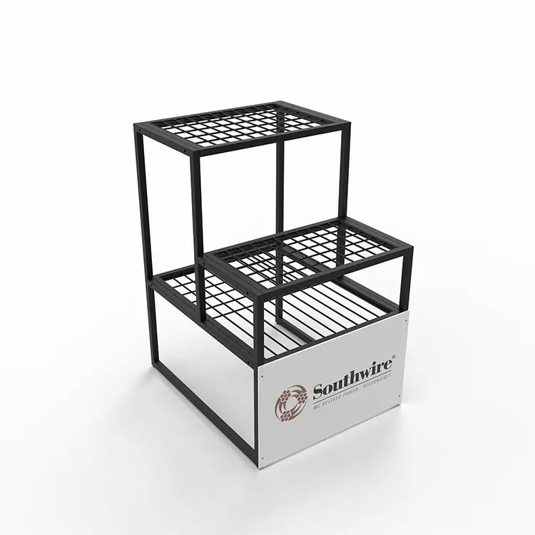 3-step Tool Hammer Display Rack Metal Hardware Shop Store Fixtures 