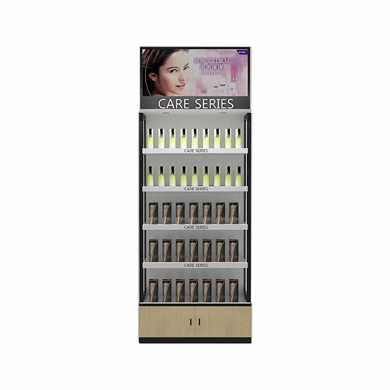 Nail Polish Salon Soap Beauty Cosmetic Retail Fragrance Display Shelf