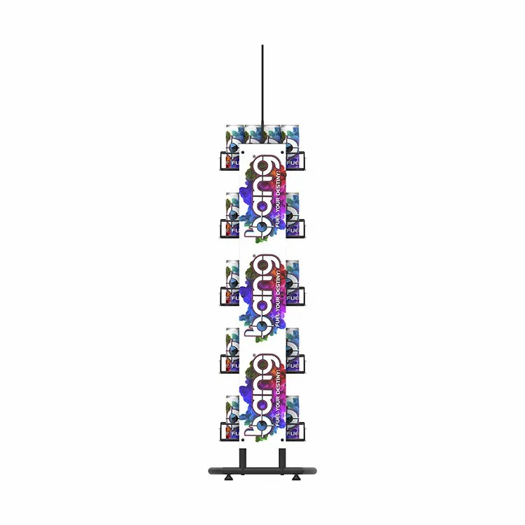 Creative Simple Wine Beer Can Coke Display 5 Tiered Cola Display Racks