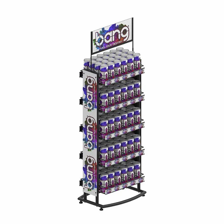 5 Tiered Cola Display Racks Creative Simple Beer Can Coke Wine Display