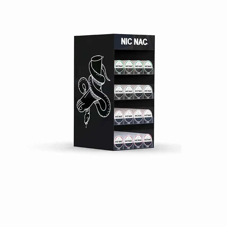 Custom Acrylic Perspex Led Lighting Cigarette Retail Store Display