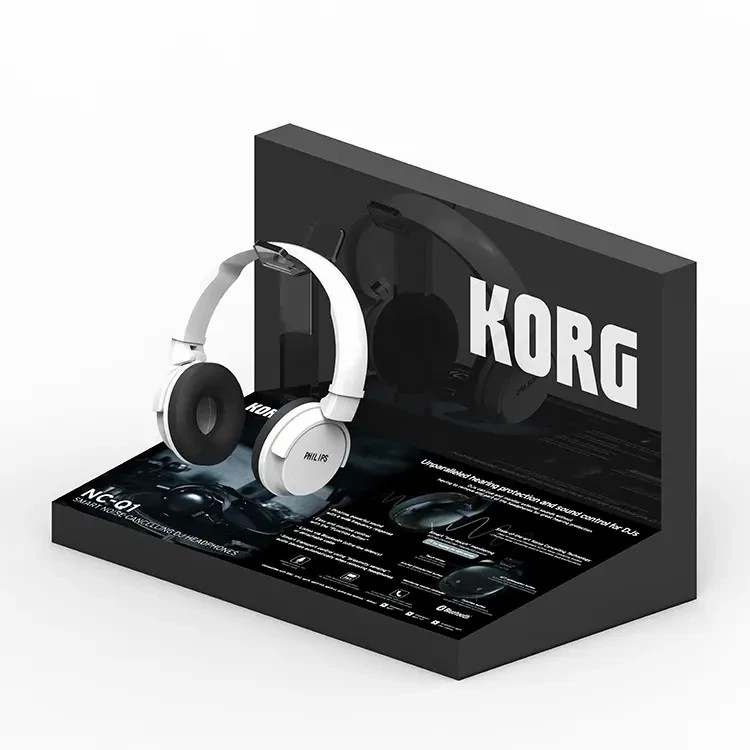 Countertop Acrylic Headphone/Headset/Earphone Display Stand