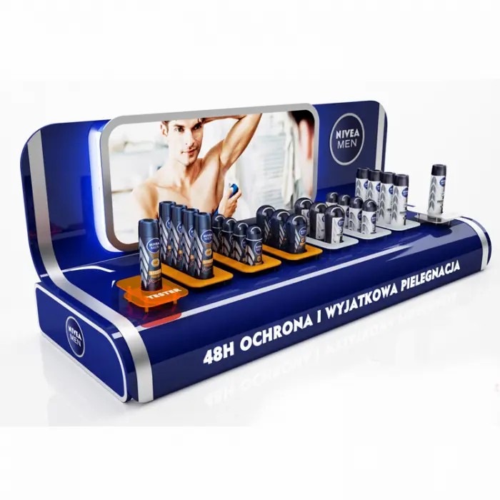 Custom Countertop Cosmetics Makeup Display Stands