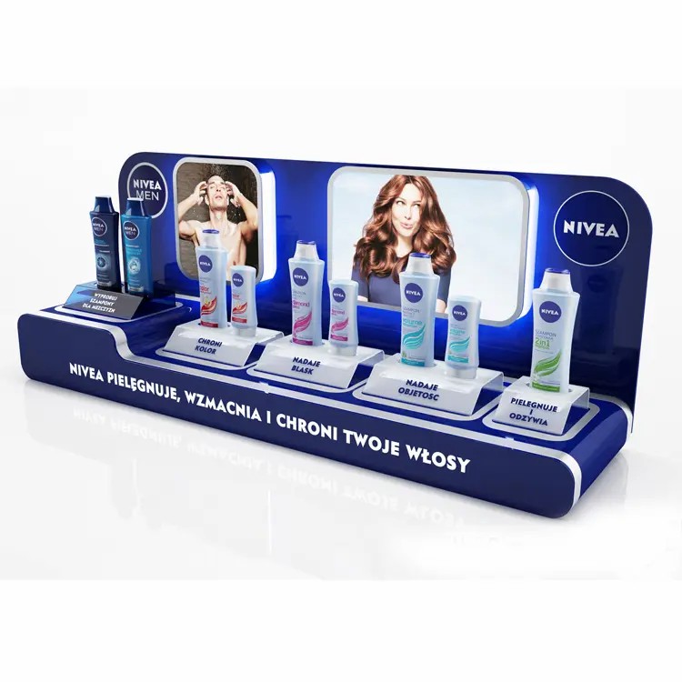 Custom Countertop Cosmetics Makeup Display Stands